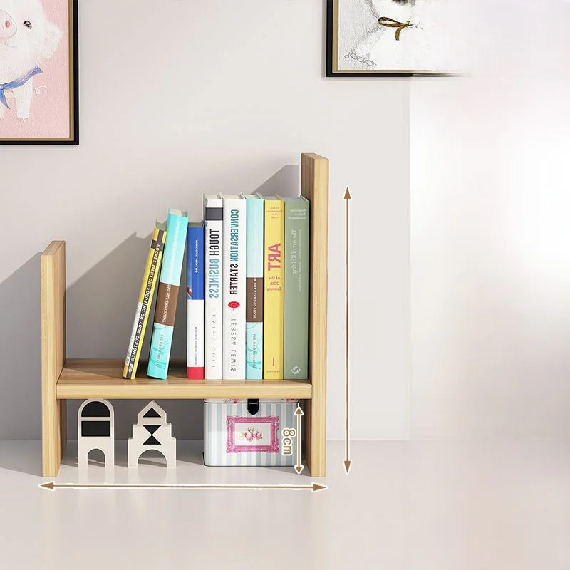 Minimalist Desktop Bookshelf & Organizer