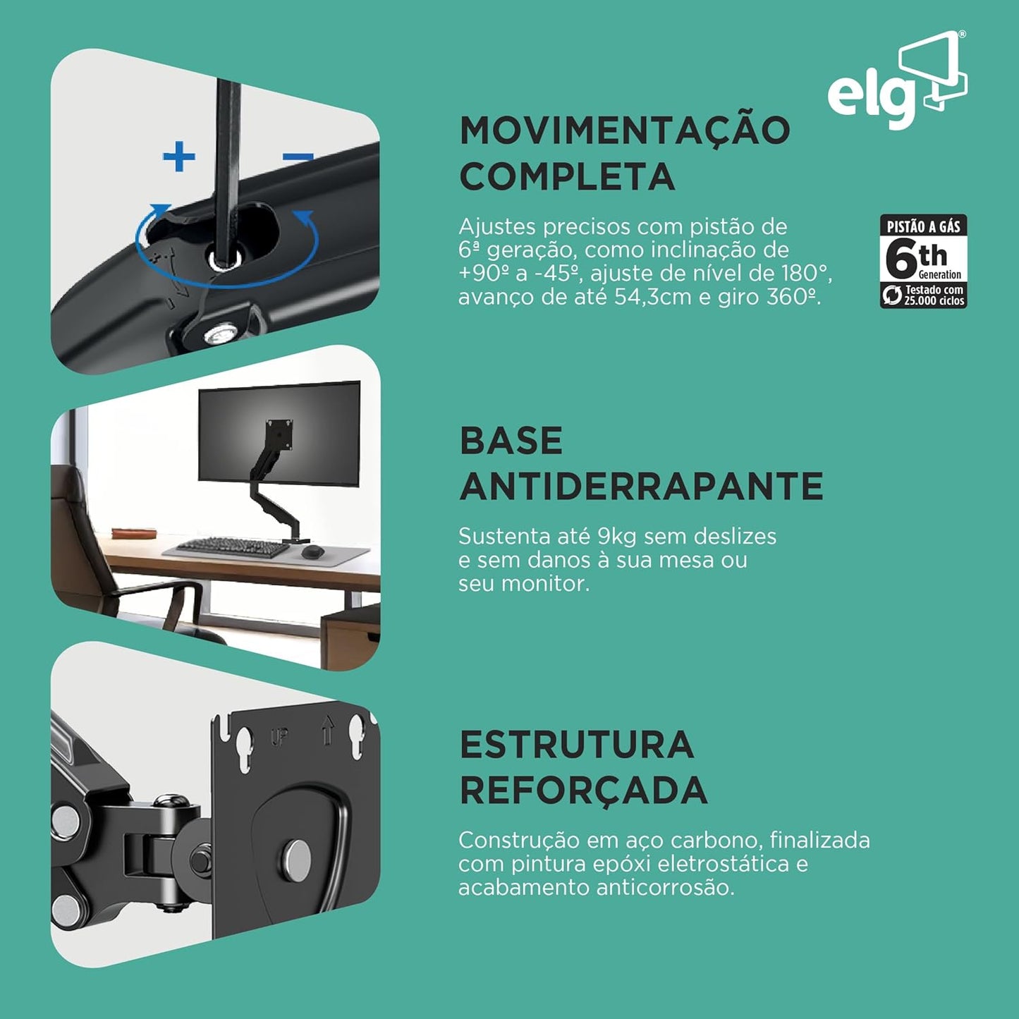 Suporte Articulado de Mesa