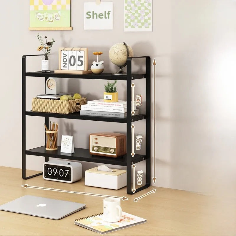 Minimalist Desktop Bookshelf & Organizer