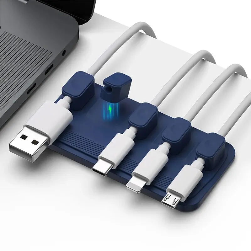PureDesk™ Flex Silicone Cable Organizer