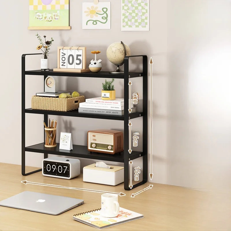 Minimalist Desktop Bookshelf & Organizer