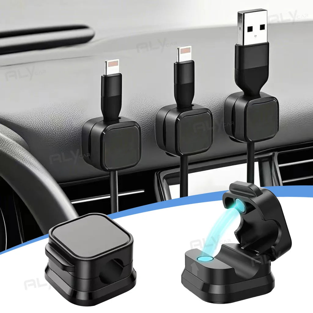 PureDesk™ Magnetic Cable Organizer (3-Piece Set)