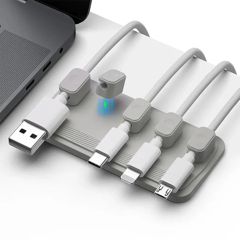 PureDesk™ Flex Silicone Cable Organizer