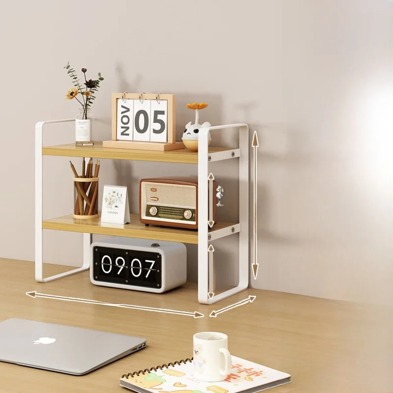Minimalist Desktop Bookshelf & Organizer