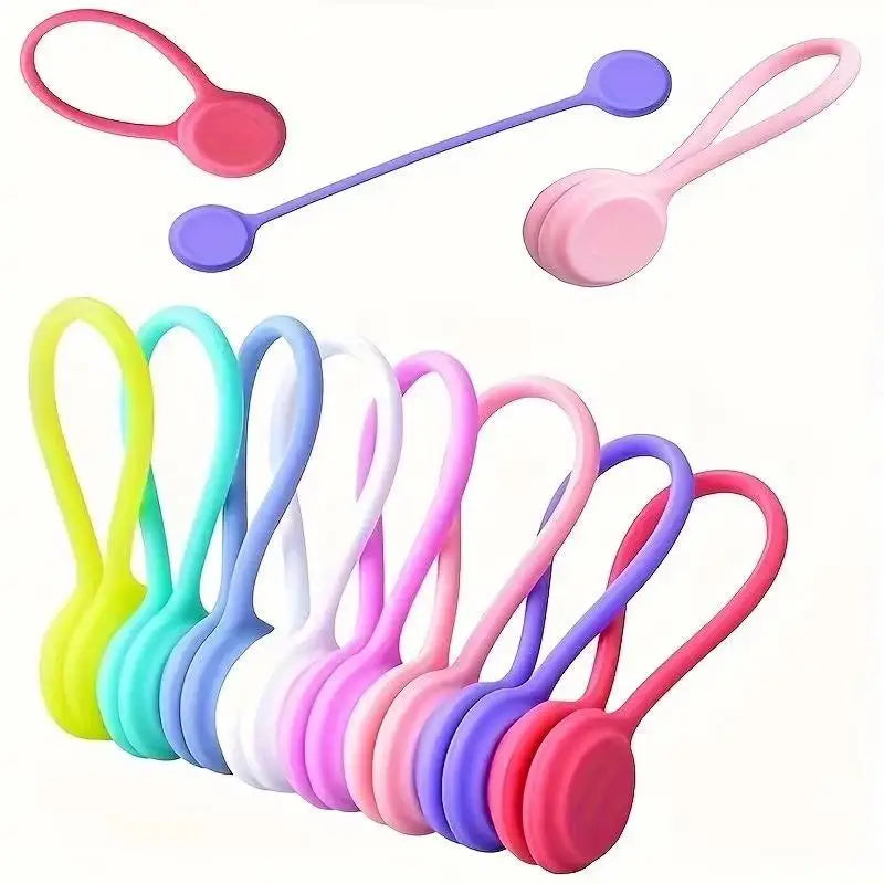 PureDesk™ Quick-Snap Magnetic Twist Ties