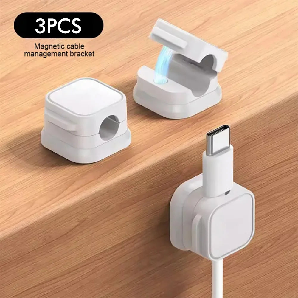 PureDesk™ Magnetic Cable Organizer (3-Piece Set)