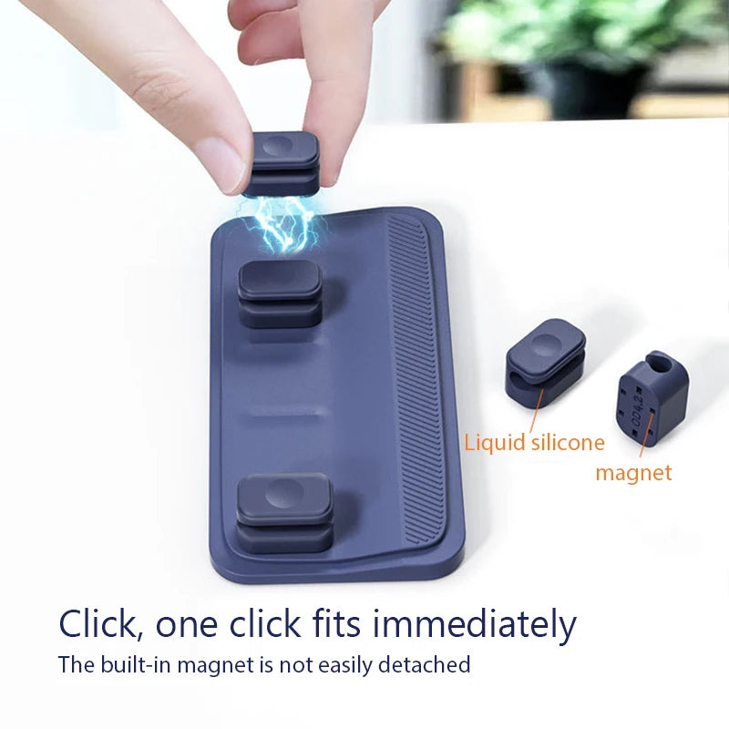 PureDesk™ Flex Silicone Cable Organizer