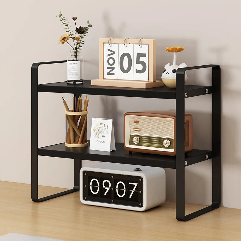 Minimalist Desktop Bookshelf & Organizer