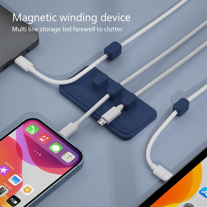 PureDesk™ Flex Silicone Cable Organizer