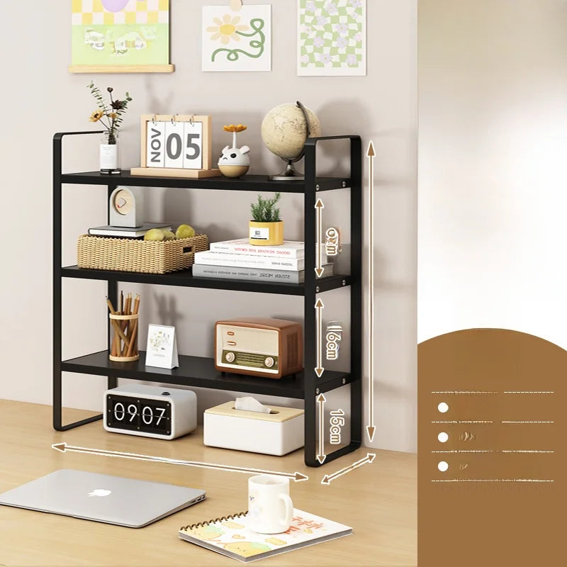 Minimalist Desktop Bookshelf & Organizer