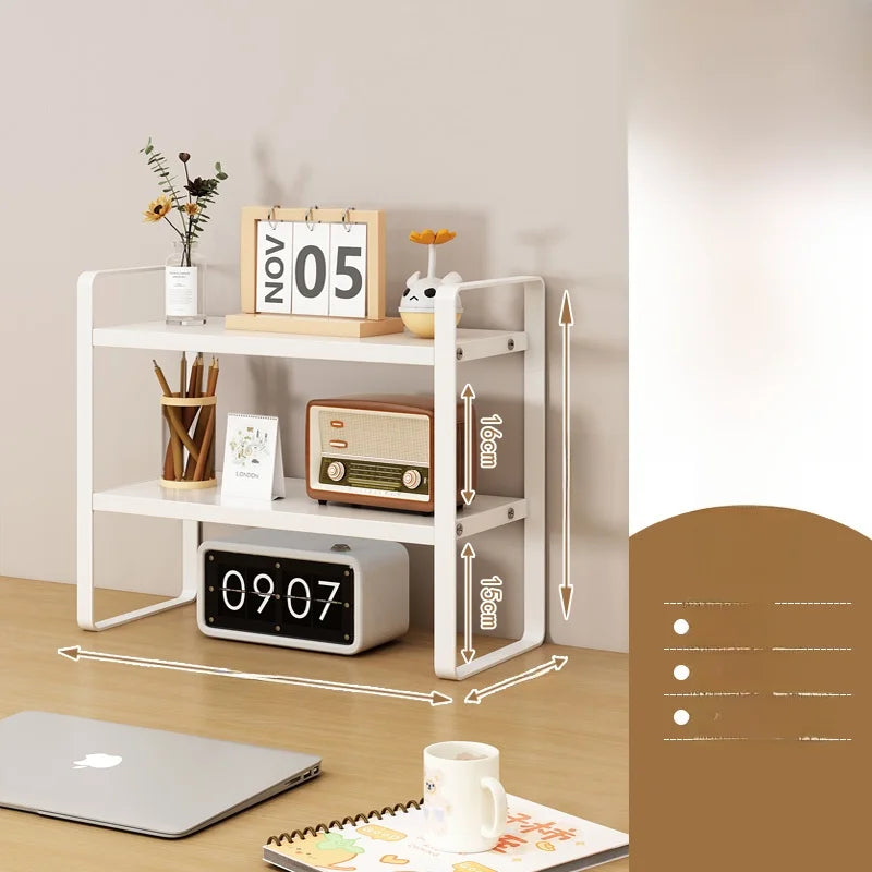 Minimalist Desktop Bookshelf & Organizer