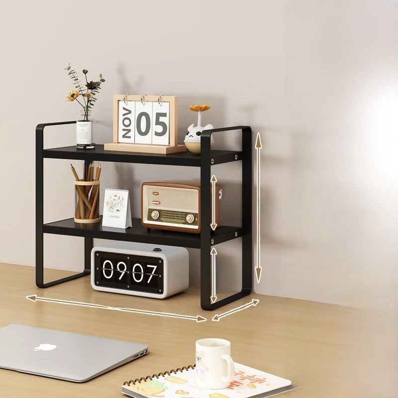Minimalist Desktop Bookshelf & Organizer