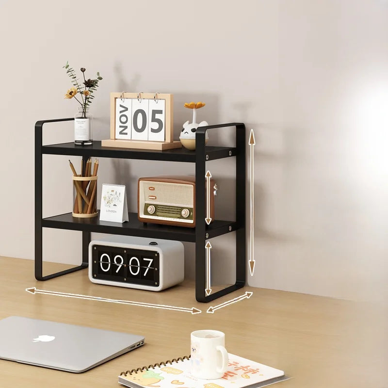 Minimalist Desktop Bookshelf & Organizer