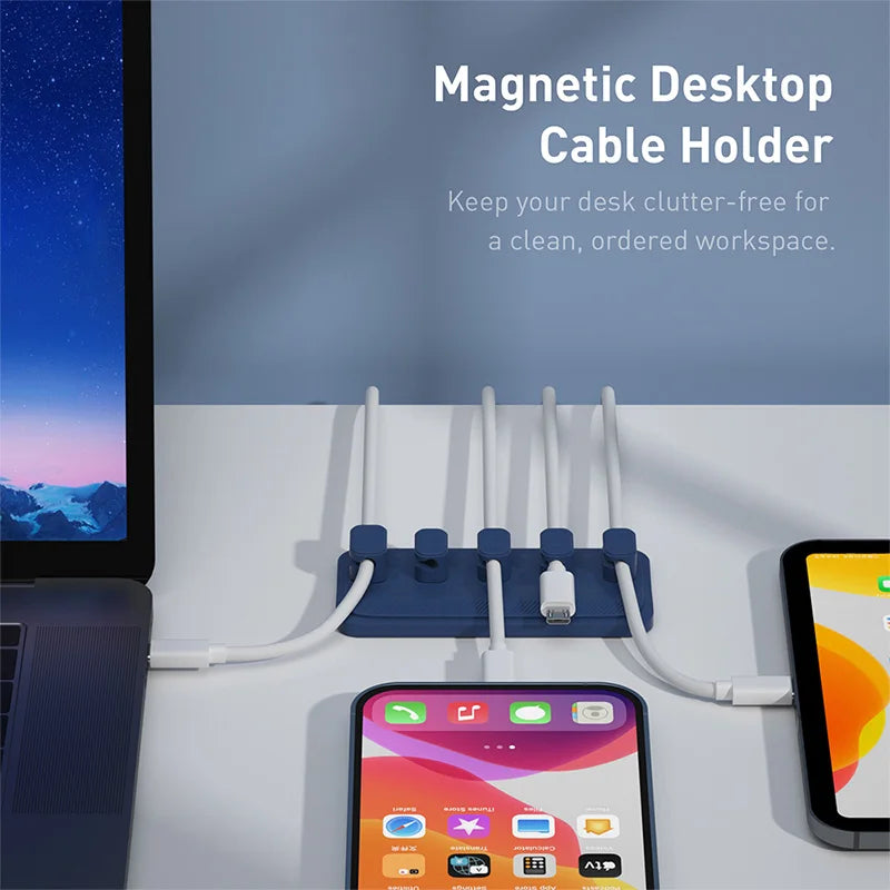 PureDesk™ Flex Silicone Cable Organizer