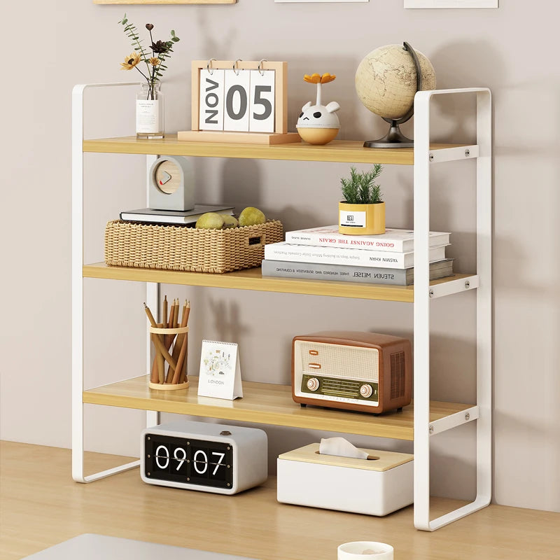 Minimalist Desktop Bookshelf & Organizer